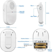 CallToU Caregiver Pager Call Button Wireless Waterproof Vibration Nurse Calling Alert System CallToU