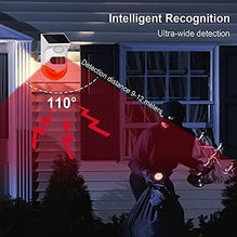 CallToU Solar Strobe Alarm Light with Motion Sensor Siren Outdoor Alarm Siren with Remote Controller 120db Sound Security Siren Light IP67 Waterproof and 4 Mode (1Pack) CallToU