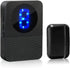 CallToU Wireless Door Chime with 55 Chimes 5 Adjustable Volume Mute Mode Alert with LED Indicators 1 Receivers +1 Sensors