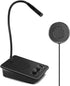 CallTou Window Intercom with Outer Speaker Loud Speaker Connect Wireless Mic Intercommunication Talk Through Glass for Hotel School Counter Store Station 1 Pack